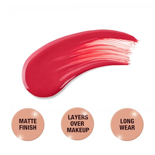 Image of Charlotte Tilbury Pillow Talk Matte Liquid Blush Wand - Matte Blush for Cheeks with Cushion Applicator - Infused with Lumi-Blur Technology for a Light-Reflecting, Soft-Focus Effect