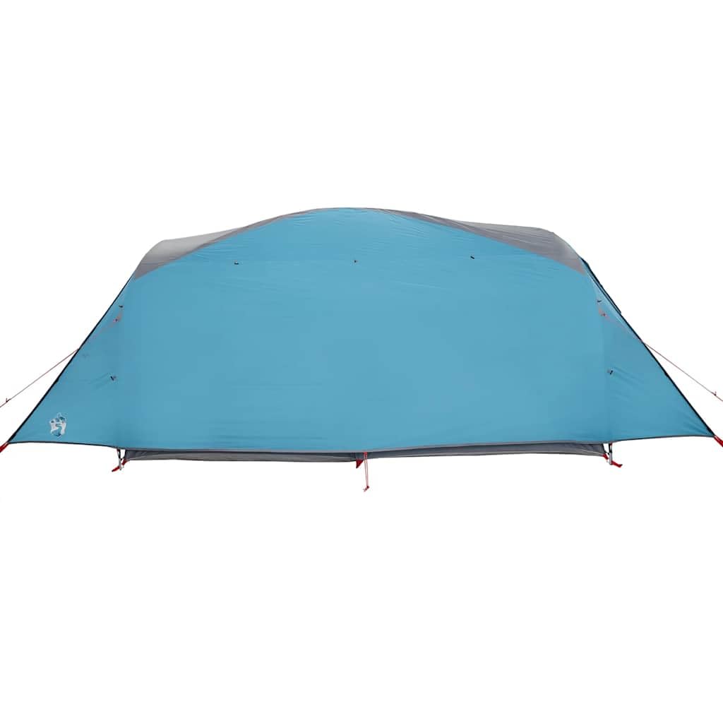 Tunnelzelt für 6 Personen, Großes Familienzelt mit 2 Schlafkabinen, Stabiles Campingzelt für Outdoor-Abenteuer, Gestell aus Glasfaser, Grün, 564 x 260 x 185 cm