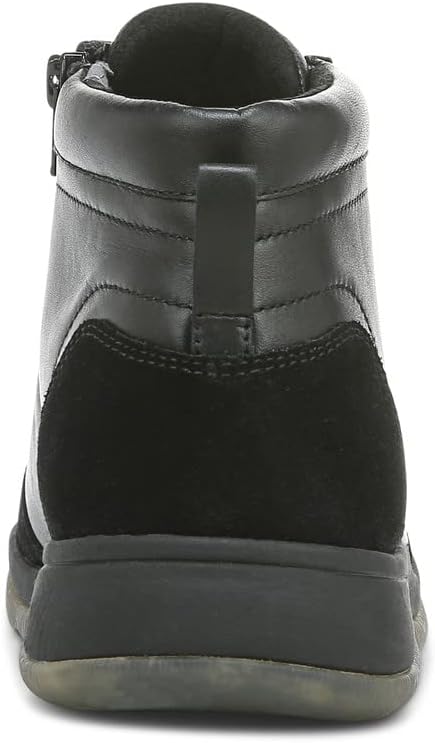 Vionic Women's Momentum Whitley High Top Sneakers- Supporting Leather Ankle Water Repellent Shoes That Include Three-Zone Comfort with Orthotic Insole Arch Support, Medium Fit Sizes 5-11 | Image 5