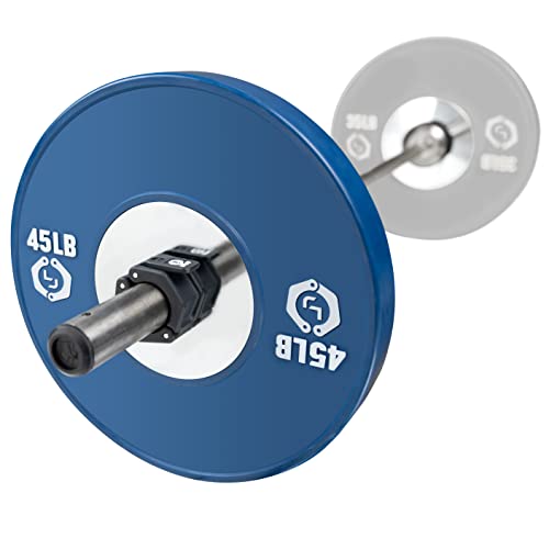 Lock-Jaw Sport Olympic Barbell Collar - Quick Release Barbell Clamp (Black) #TOP1