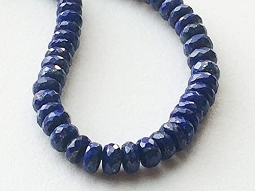 Perles de lapis-lazuli rondelles pour créer vos propres colliers d'été et bijoux bohèmes