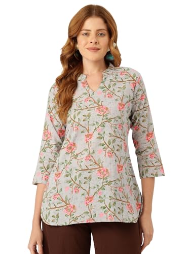 Image of feranoid Stylish Women's Printed Kurti - Comfort Meets Elegance| (S to XXL)