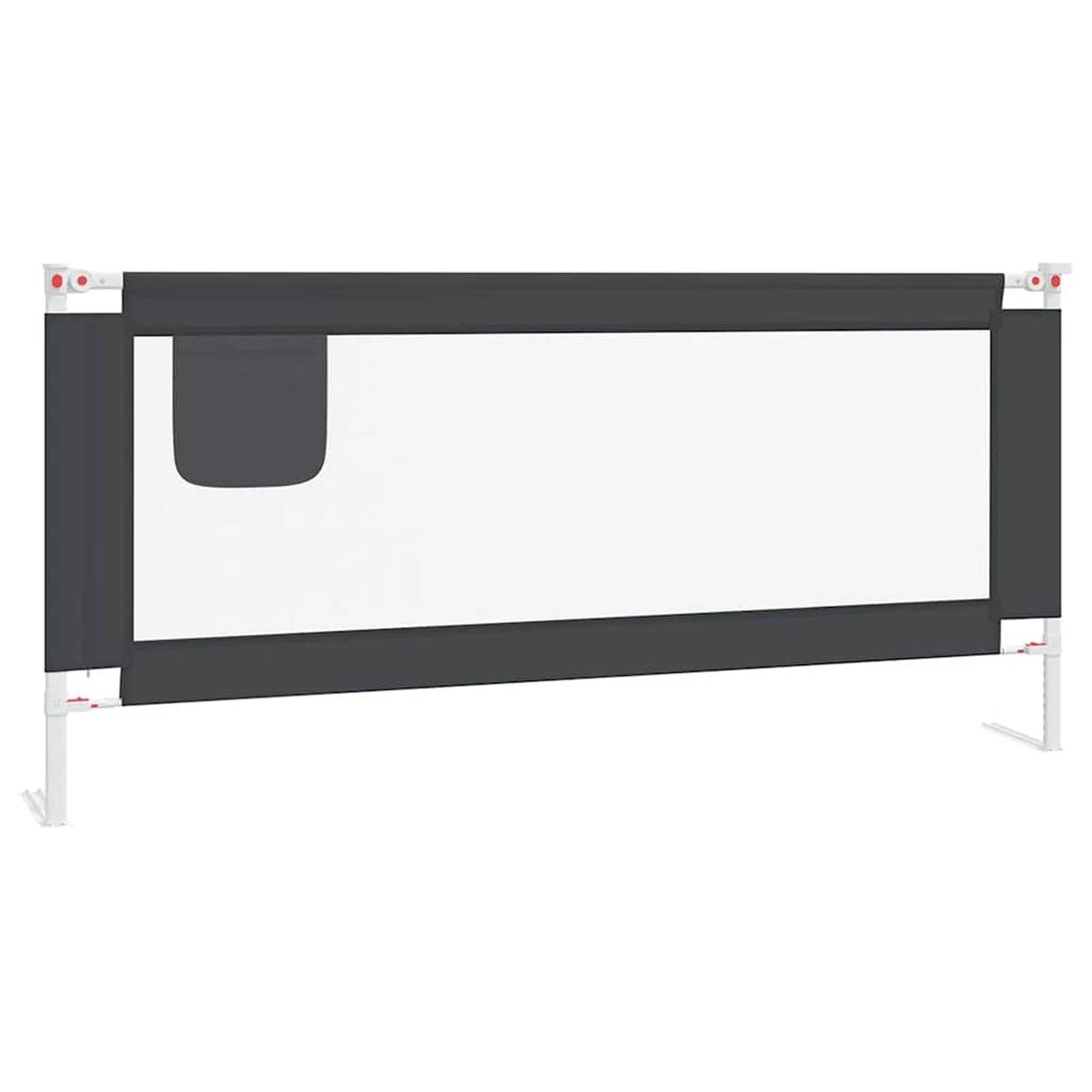 Fasba Barandilla de Cama para Niños 18 Meses-5 Años, Protección contra Caídas, Ajustable 70-95 cm, Tela Poliéster y Metal, Fácil Montaje Modelo FCLRZJ-10233ES
