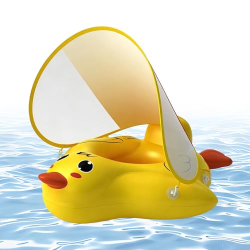 Flotteur piscine protection solaire et auvent intégré pour apprentissage de la natation