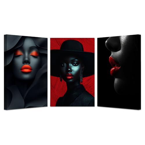 Decoration murale chambre moderne | Tableau decoration femmes sexy marron 30x40cm