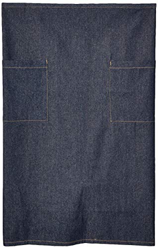 Chef Code Unisex-Erwachsene Waist Tie Denim Apron Overall, blau, Einheitsgröße Cover