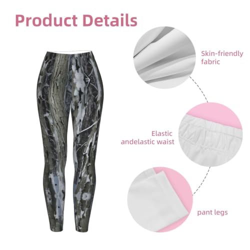 Mallas de camuflaje mujer leggings compresión suave Cold Tree 6