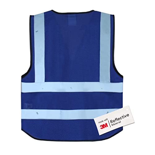 Salzmann 3M Multi-Pocket Working Vest - Reflective Vest - Made With 3M Reflective Material #TOP1