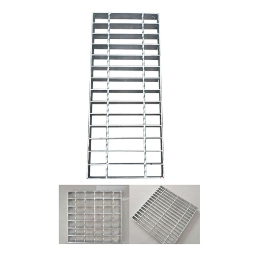 Rejilla de acero galvanizado 50x20x3cm para suelo de garaje y exterior 2