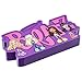 Silver Buffalo Bratz Glitter Large Die-Cut MDF Box Wall Sign Featuring Cloe, Jade, Yasmin, and Sasha, 8.46” x 1.18” x 4.45”
