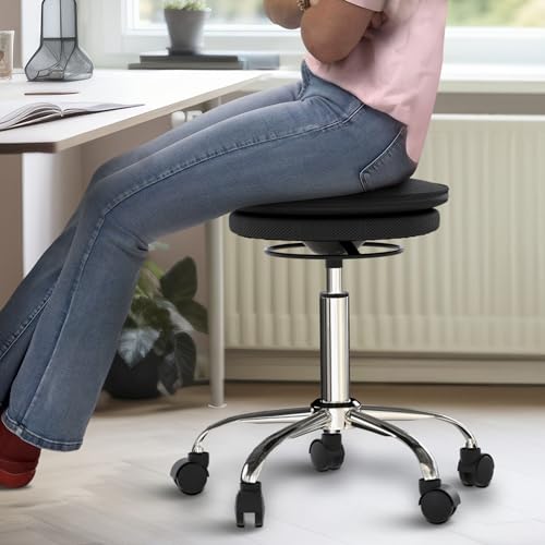 Wobble Stool Standing Desk Chair, Flexible Seating Adjustable Office Ergonomic Desk Stool Wobble Stool for Classroom Seating, Active ADHD Wobble Chair - Thumbnail 2