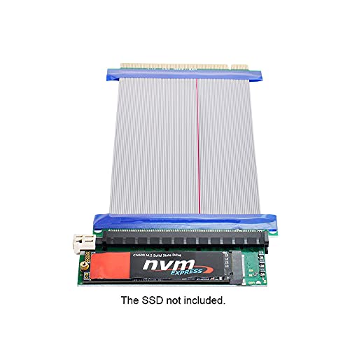 Adaptador vertical NVME AHCI SSD para modificar la distribución interna de PC 5