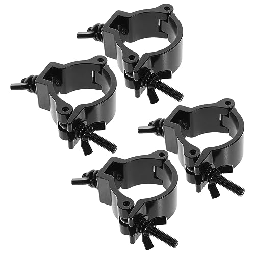 Pinces de serrage Mikinona anti-chute pour projecteurs de scène avec crochets en aluminium