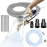 SplashPower Universal Fit Any Brand‘s Shop Vac Extractor Hose Kit Better Attachment Wet/Dry Vacuum Adapters for Carpet Cleaning Upholstery & Auto Car Detailing