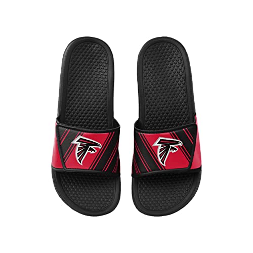 Image of FOCO mens NFL Team Logo Legacy Sport Slide Sandals