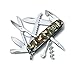 Price comparison product image Victorinox Huntsman Swiss Army Pocket Knife, Medium, Multi Tool, 15 Functions, Large Blade, Bottle Opener, Camouflage