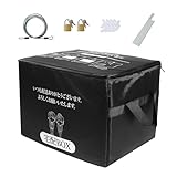 YABA 宅配ボックス 折りたたみ 80L 大容量 防水 簡易設計 スリム収納 軽量タイプ 南京錠・ワイヤー付き 置き配対応 宅配box 戸建て・マンション用 日本法人ブランド