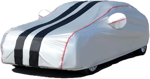 Car Cover Waterproof Breathable for Dacia Sandero Sandero Stepway, Durable Outdoor Full Cover,201D Full Waterproof Breathable Scratch Rain Snow Heat