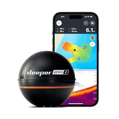 Deeper Pro+ 2 Sonda de Pesca de hasta 100m de Profundidad - Detector Radar Inteligente de Peces | Portátil, WiFi y GPS. Conectado a tu Móvil. Accesorios de Pesca para Río, Mar, Hielo o Carpfishing | Ya disponible en tu tienda friki favorita! En mundofriki.es! Deeper Pro+ 2 Sonda de Pesca de hasta 100m de Profundidad - Detector Radar Inteligente de Peces | Portátil, WiFi y GPS. Conectado a tu Móvil. Accesorios de Pesca para Río, Mar, Hielo o Carpfishing | Ya disponible en tu tienda friki favorita! En mundofriki.es!