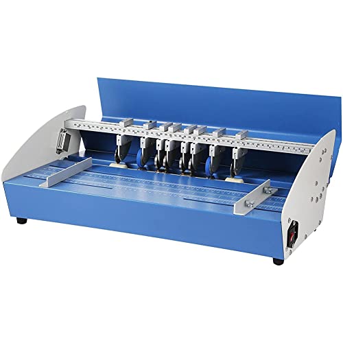 3-in-1 Electric Creasing Machine for Documents, Cards & Photos - 520mm Scoring, Indentation & Folding Tool with Precise Scale for Invitations & Menus