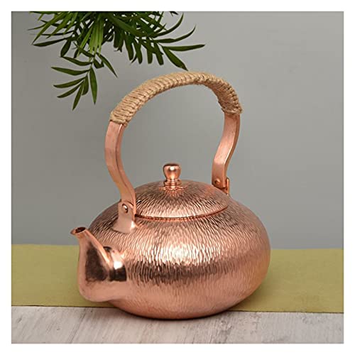 Tetera eléctrica tradicional de cobre 1.2L miniatura 3