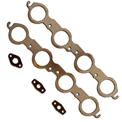 Image of Exhaust Manifold Gasket Fit for Chevrolet Express 3500 4.8L,for GMC Sierra 1500 4.8L Replace MS92467,EG3165