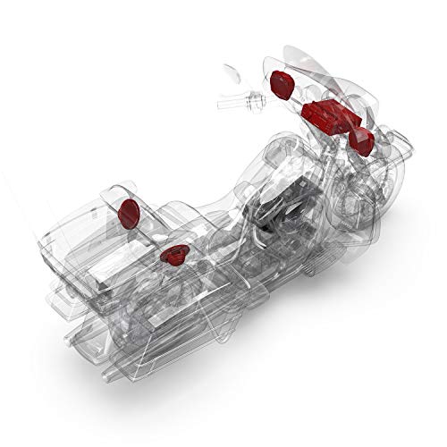 Rockford Fosgate Hd9813Sgu-Stage1 Digital Media Receiver & Four Speakers Kit For 1998-2013 Harley-Davidson Street Glide Ultra #TOP1