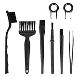 1 Set/ 8pcs Anti- Static Computer Keyboard Cleaning Brushes Dusting Gap Cleaner