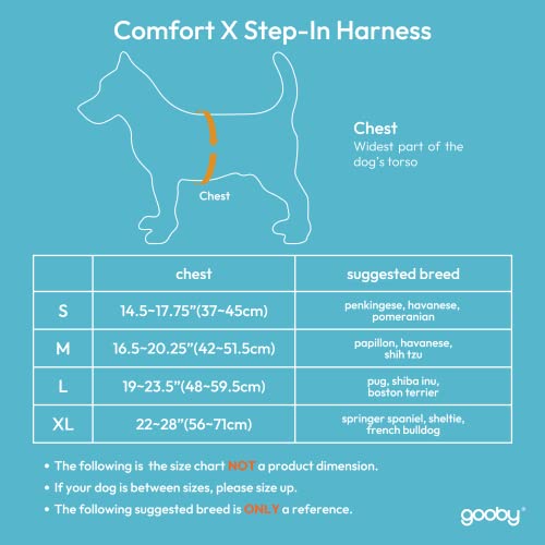 Gooby Comfort X Step In Harness - Green, X-Large - No Pull Small Dog Harness Patented Choke-Free X Frame - Perfect On The Go Dog Harness For Medium Dogs No Pull Or Small Dogs #TOP2