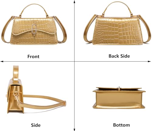 Image of Mini Crossbody Bag for Women, Cute Mini Purse, Ladies Small Top Handle Satchel, Trendy Daily Clutch Purse