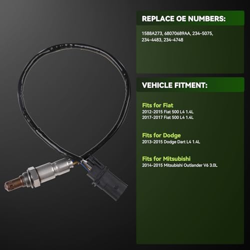 Sensor de Oxígeno para Fiat 500 Series miniatura 2