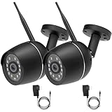 GOAOFOEOI 2 Pack 1080P WiFi Full Metal Case Cameras thumbnail 1