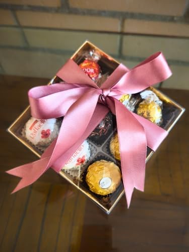 Caixa Bombom Sortido Chocolate Importado e Ferrero Rocher Chocola...