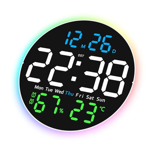 10 �C���`��^�f�W�^���ǎ��v�����R�� 2 �A���[���傫�� LED �f�B�X�v���C 10 �P�x���r���O���[������҃M�t�g�w�����ԊǗ����v