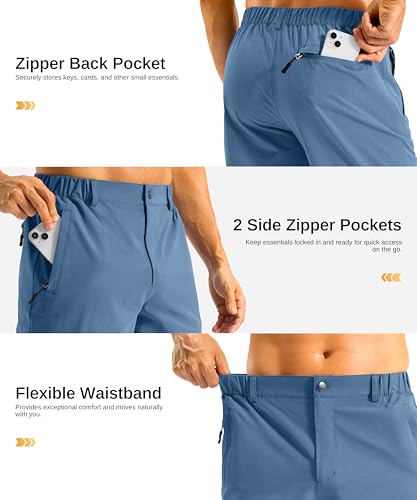Image of G Gradual Men's Shorts 11 inch Long Golf Lightweight Knee Length Shorts