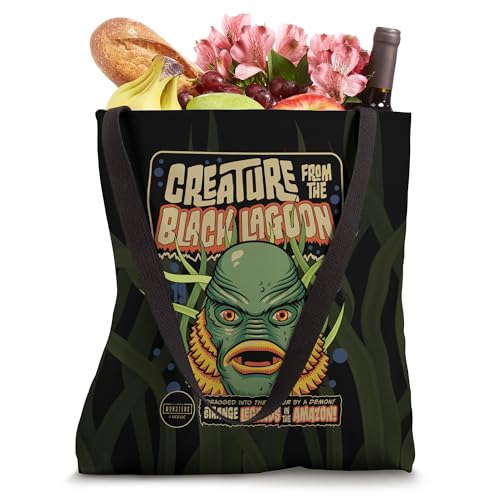 Bolso tote retro de Halloween con máscara de Creature de Universal Monsters miniatura 4