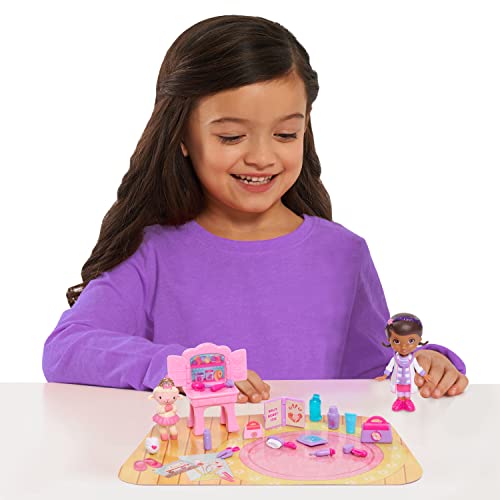 Just Play Doc McStuffins On-the-Go So Much Better Lambie 20-Piece Playset, Doc McStuffins Doll, Lambie Figure, 16 Tools and Accessories, Carrying Case, Officially Licensed Kids Toys for Ages 3 Up - Thumbnail 2