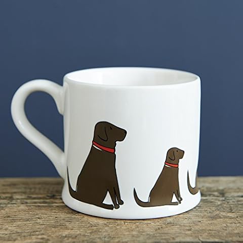 Chocolate Labrador Mug by Sweet William Cover