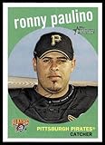 Baseball 2008 Topps Heritage #173 Ronny Paulino SP Pirates