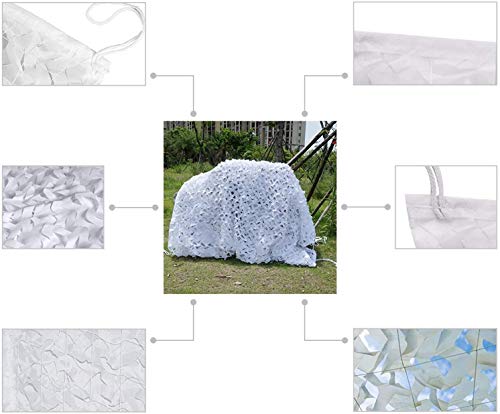 CFDZCP Tarnnetz, Jagd Camouflage Netz Tarnung Net Schneetarnnetz Für Militär, Party, Wilddekoration | Wasserdichtes… – Bild 8