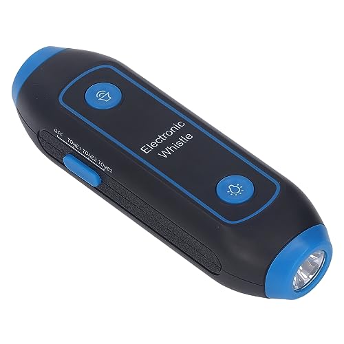 Silbato Electrónico para Árbitro 3 Tonos con Lanyard Azul miniatura 2