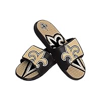 FOCO Herren NFL Team Logo Athletic Sport Shower Flip Flop Sandalen Gel Slides