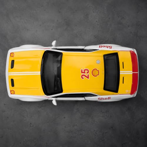 Image of Wizplex CCA 2022 Dodge Challenger SRT Jailbreak Shell 1:64 Officially Licensed Premium Die Cast Car in Acrylic Display Case - Openable Doors, Collectible Muscle Coupe for Collectors & Kids 3+