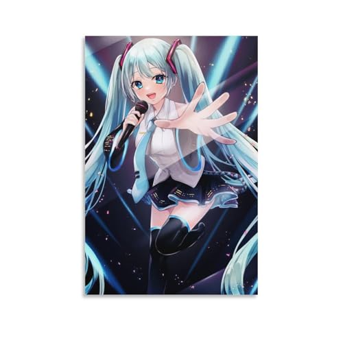 初音ミク イラストポスター 大判 初音ミク - 初音ミク V4X Ani-Art 第3弾 A3マット加工ポスター