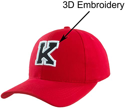 4sold Ragazzo Ragazza 3D Ricamo Alfabeto Bambini