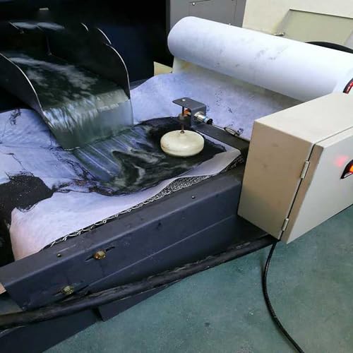 BINXIU Cutting Fluid Filter Paper, coolant Filter Paper, Emulsion Filter Paper, Mixed Fiber, Suitable for Industrial Oil Filtration (50cmX100m)(Size:1 Volume)