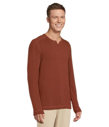 Men's Split-Neck Pullover2