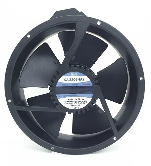 Ventilateur de refroidissement 220V à fort débit d'air 0,20A pour refroidissement continu