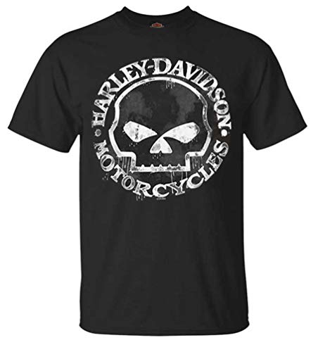 Harley-Davidson mens Willie G Skull T Shirt
