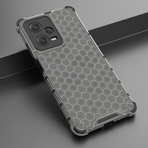 Image of Glasgow | for [ Mi Redmi Note 12 Pro 5G ] Stylish Look Pattern Back Case Cover for [ Mi Redmi Note 12 Pro 5G ] - Black